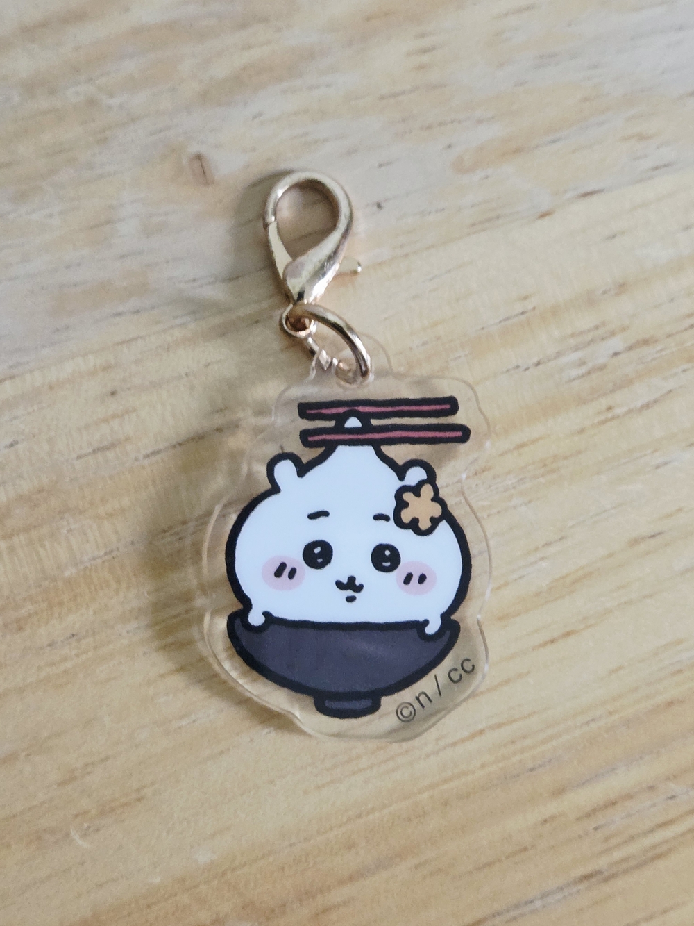 *4 for $20* Chiikawa Ozoni Acrylic Charm Keychain - Dumpling